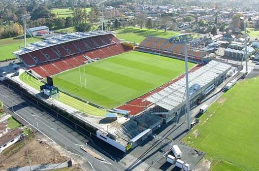 Waikato Stadium – Capacidade de 30 mil torcedores